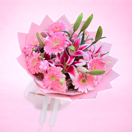 Lirios y Gerberas